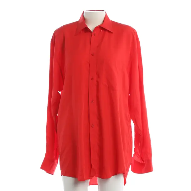 Blouse, in Red, Lyocell, Balenciaga