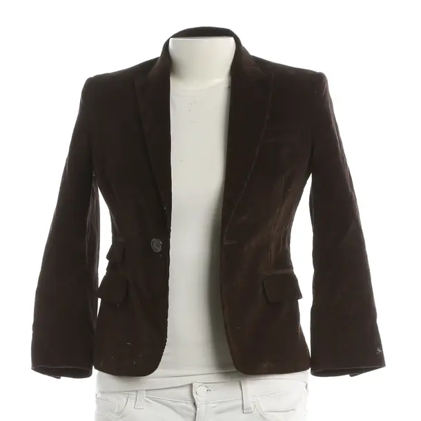 Blazer, in Dunkelbraun, Baumwolle, Dsquared