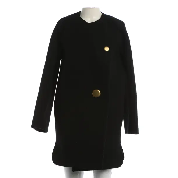 Winter Coat, in Black, Wool, Balenciaga
