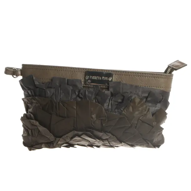 Clutch Bag, in Gray, Polyamide, Patrizia Pepe