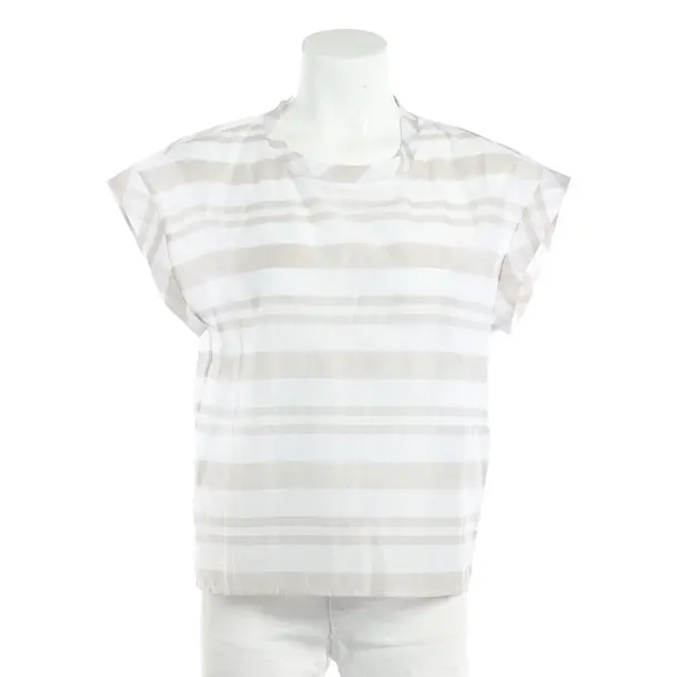 Shirt, in White, Cotton, Peserico