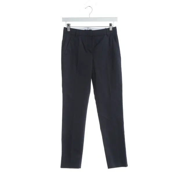 Pants, in Navy, Cotton, Peserico