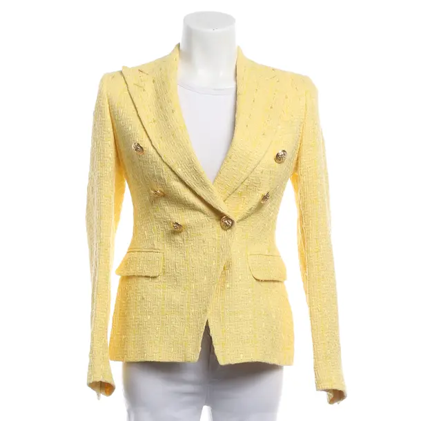 Blazer, in Gelb, Baumwolle, Tagliatore