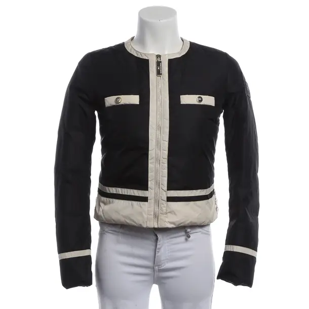 Mid-Season Jacket, in Black, Polyimide, Elisabetta Franchi