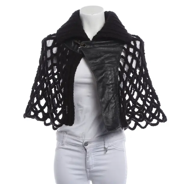 Poncho, in Schwarz, Polyacryl, Armani Jeans