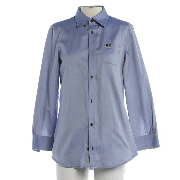Blouse, in Blue, Cotton, Dsquared