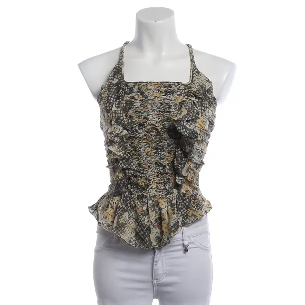 Top, in Multicolored, Silk, Isabel Marant