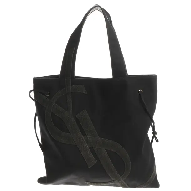 Shopper, in Schwarz, Baumwolle, Saint Laurent