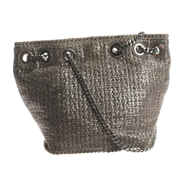 Schultertasche, in Grau, Polyester, Stella McCartney