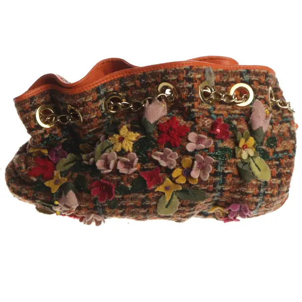 Schultertasche, in Mehrfarbig, Wolle, Etro