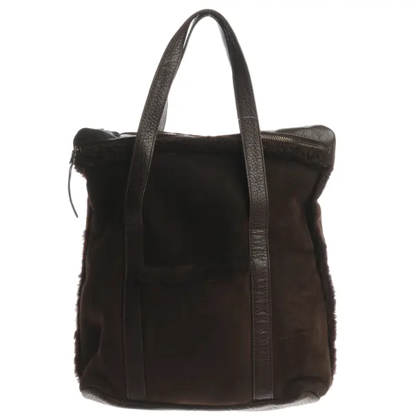 Handbag, in Brown, Leather, Hogan