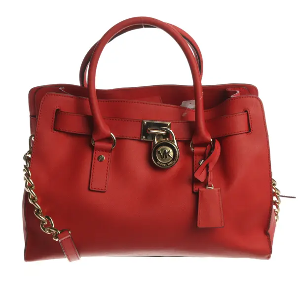 Handbag, in Red, Leder, Michael Kors
