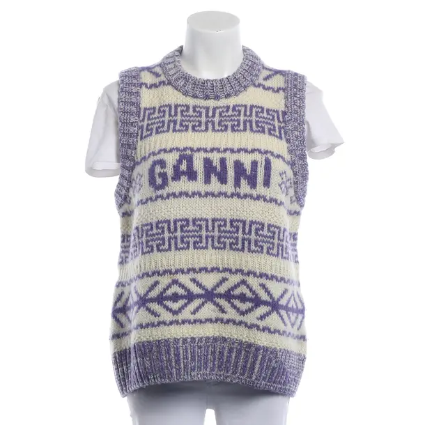 Maglione, in Crema, Lana, Ganni