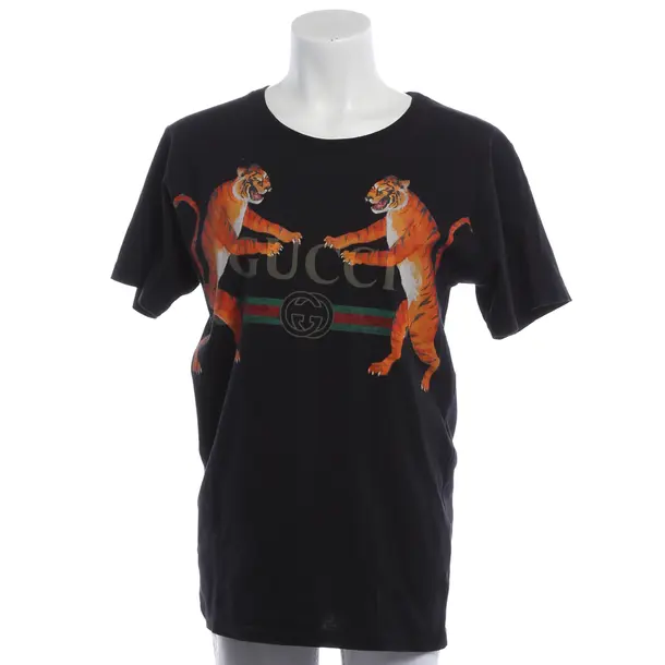 Shirt, in Black, Cotton, Gucci