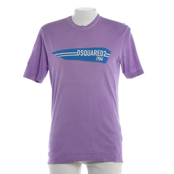 Maglietta, in Viola, Cotone, Dsquared