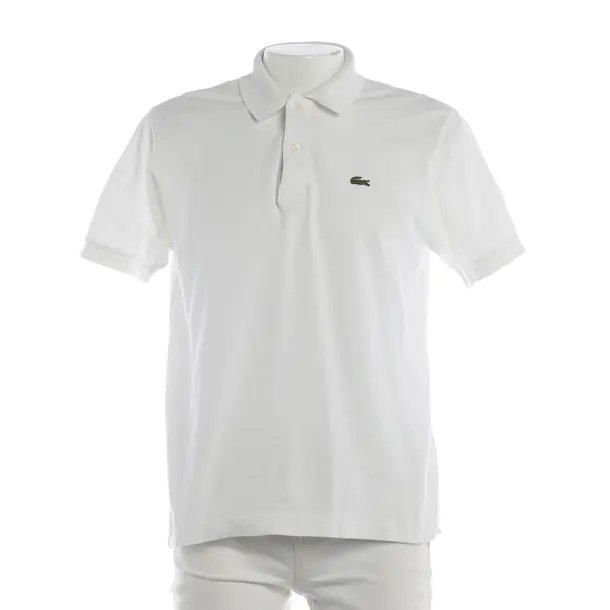 Poloshirt, in Weiß, Baumwolle, Lacoste