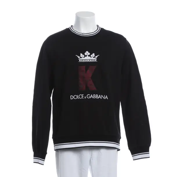Sweatshirt, in Schwarz, Polyester, Dolce & Gabbana