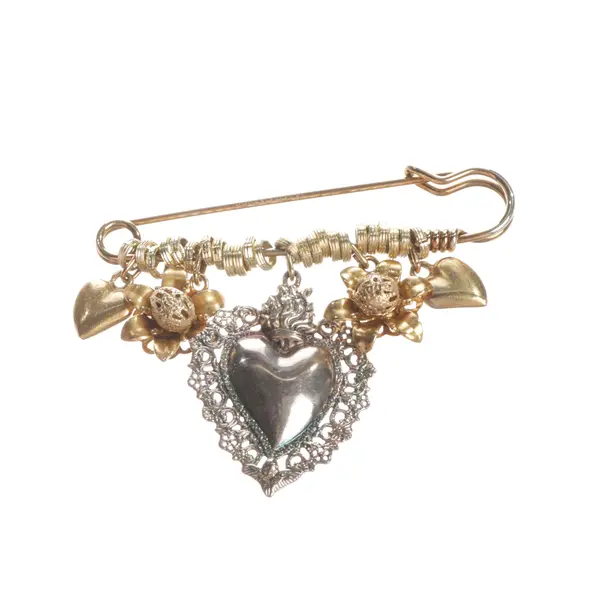 Spilla, in Oro, Metallo (metallico, metallizzato), Dolce e Gabbana