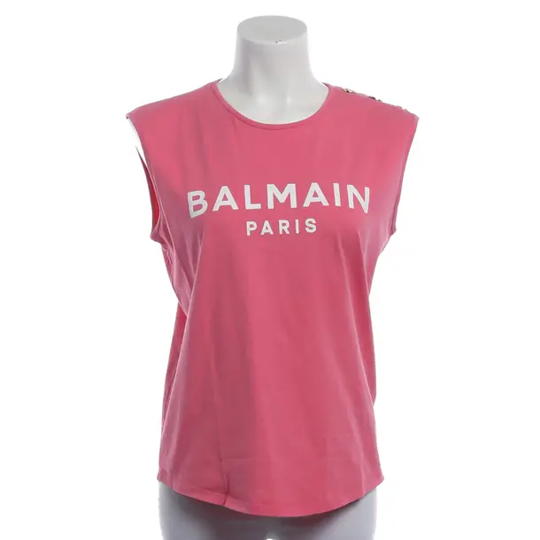 Top, in Pink, Cotton, Balmain