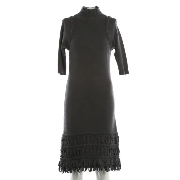 Dress, in Gray, Wool, Ermanno Scervino