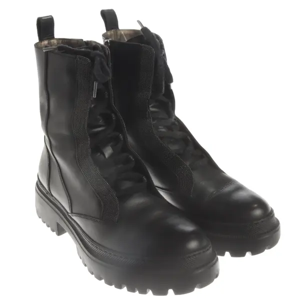 Ankle Boots, in Black, Brunello Cucinelli