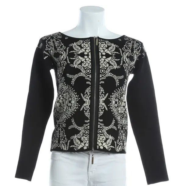 Strickjacke, in Schwarz, Viskose, Twin Set