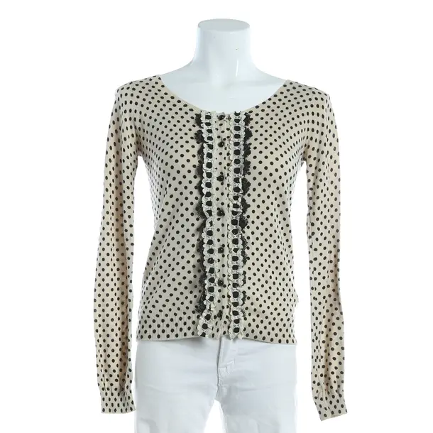 Cardigan, in Beige, Cotton, Twin Set