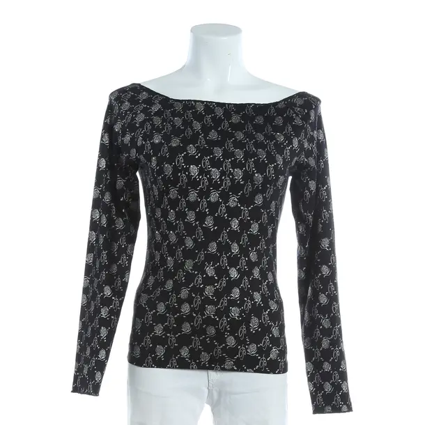 Long Sleeve Shirt, in Black, Polyamide, Blumarine