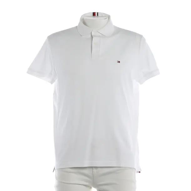 Polo Shirt, in White, Cotton, Tommy Hilfiger