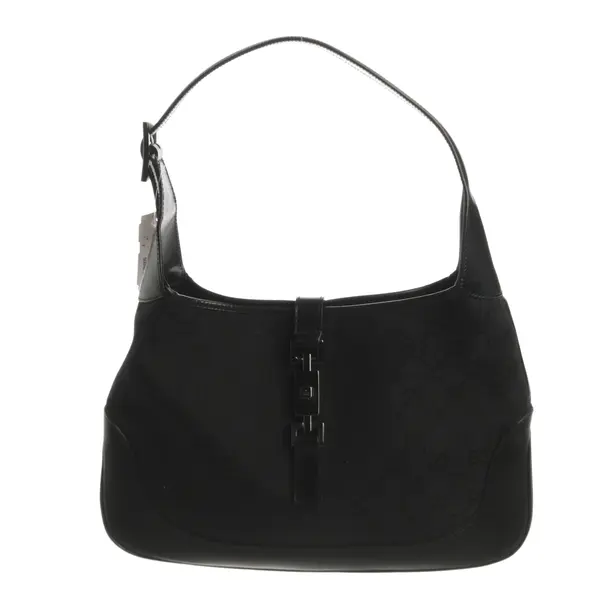Schultertasche, in Schwarz, Leder, Gucci
