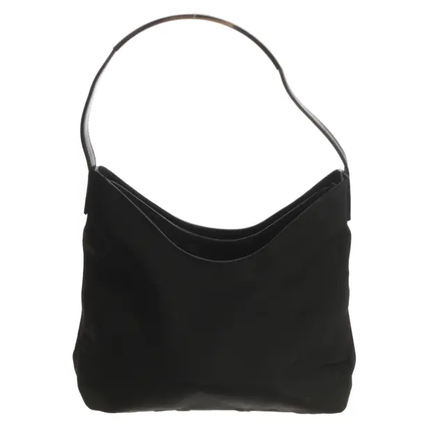 Shoulder Bag, in Black, Polyester, Gucci
