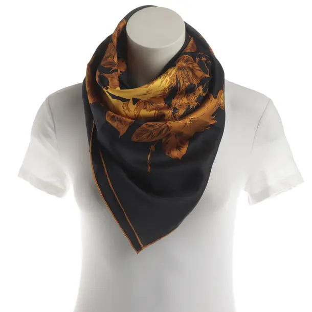 Shawl, in Black, Silk, Gucci
