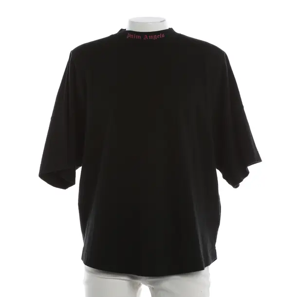T-Shirt, in Black, Cotton, Palm Angels