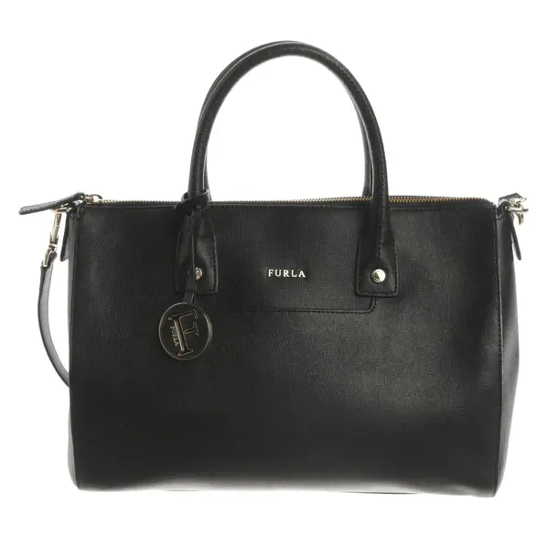 Handbag, in Black, Leder, Furla