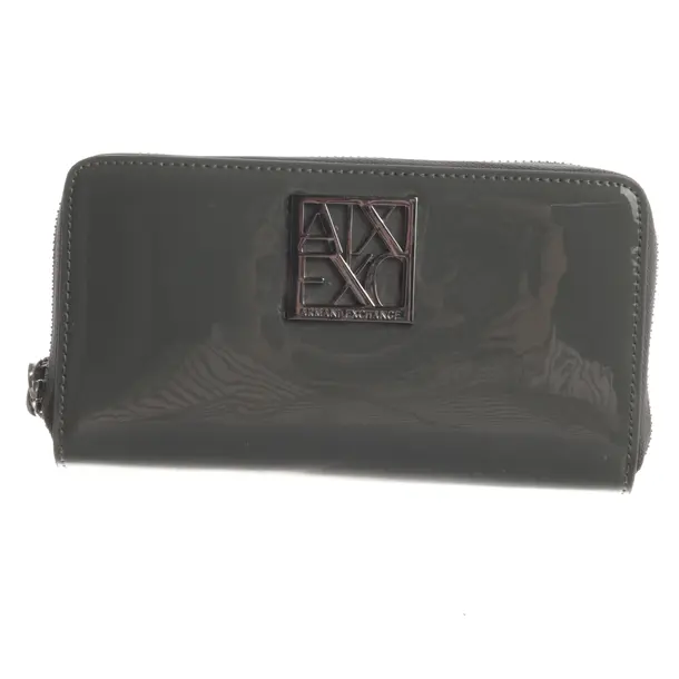 Wallet, in Gray, Leather, Armani Exchange