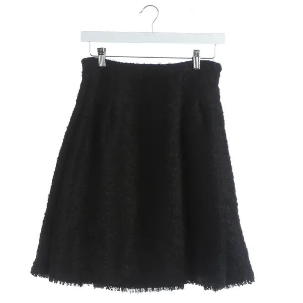 Rock, in Schwarz, Wolle, Dior