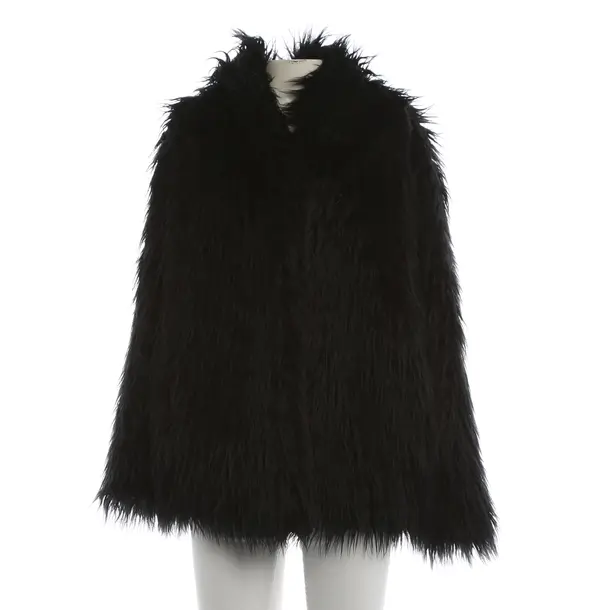 Winter Jacket, in Black, Modacryl, Dondup