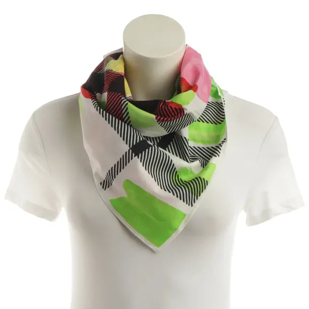 Shawl, in Multicolored, Cotton, Burberry