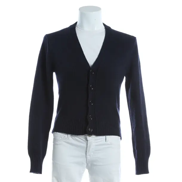 Cardigan, in Navy, Cashmere, Ami Paris