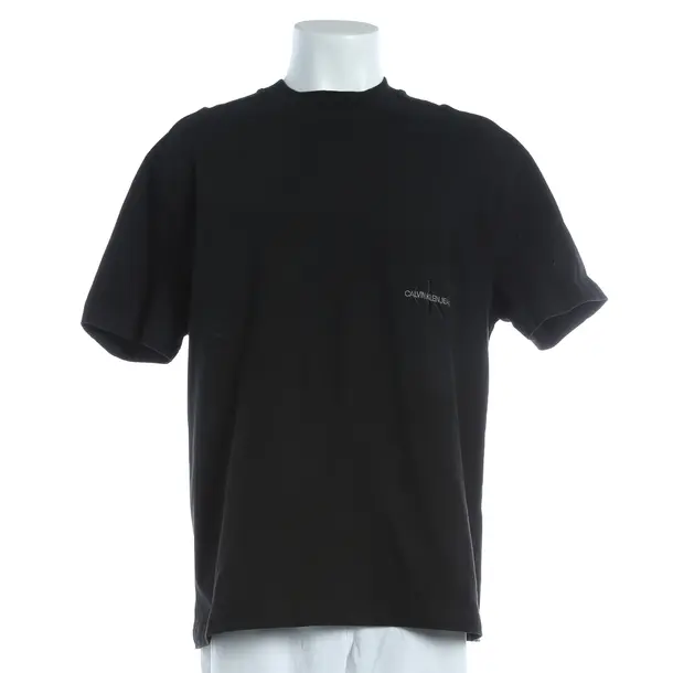 T-Shirt, in Black, Cotton, Calvin Klein