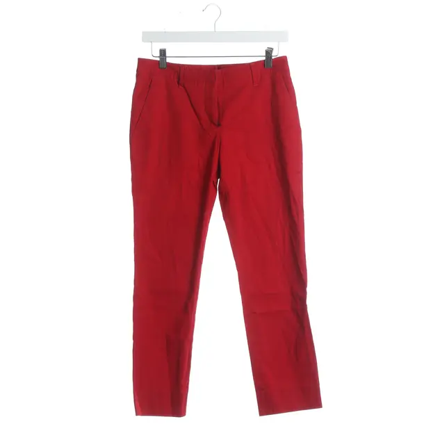 Hose, in Rot, Baumwolle, Miu Miu