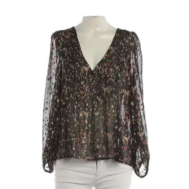 Blouse, in Multicolored, Silk, Sandro