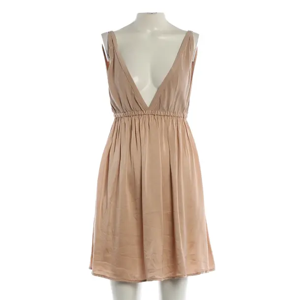 Dress, in Peach, Viscose, Miu Miu