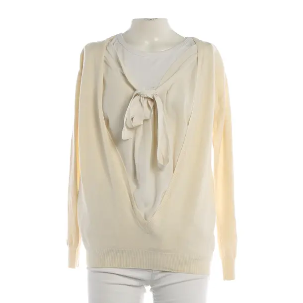 Jumper, in Yellow, Cotton, Miu Miu