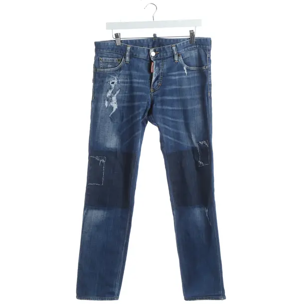 Straight Fit Jeans, in Blue, Cotton, Dsquared