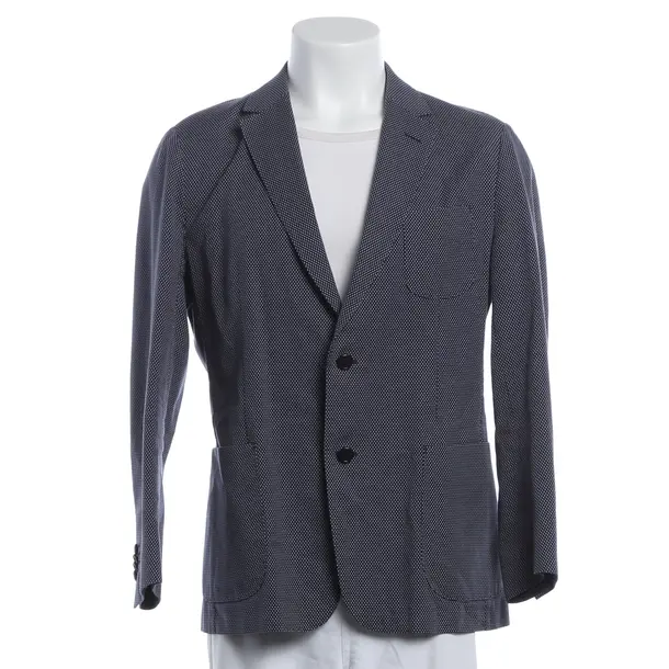 Blazer, in Blue, Cotton, Zegna