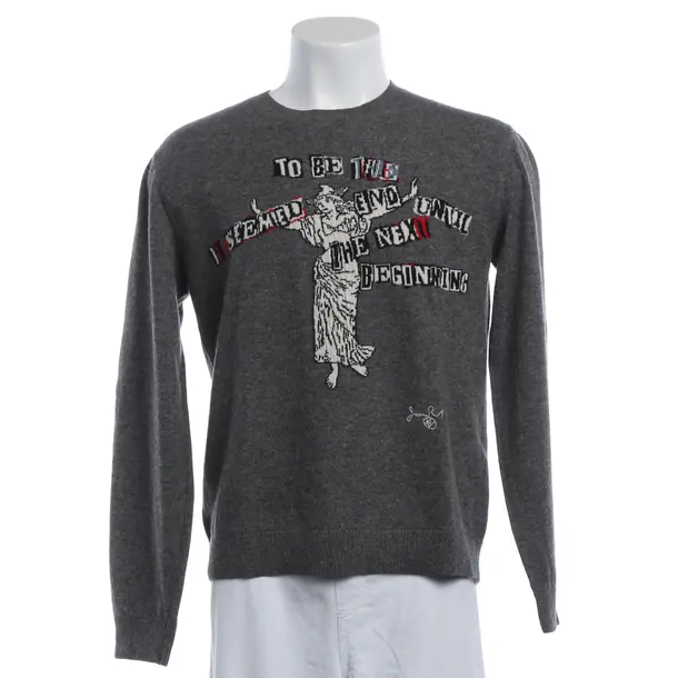 Jumper, in Gray, Wool, Valentino