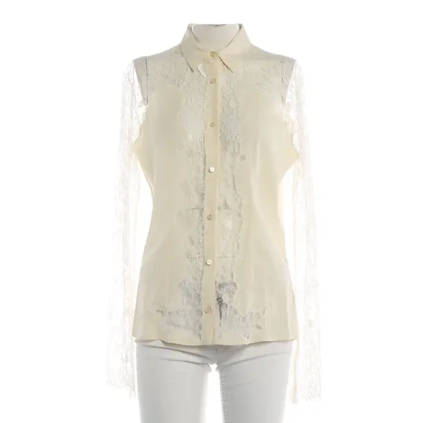 Bluse, in Beige, Seide, Ermanno Scervino