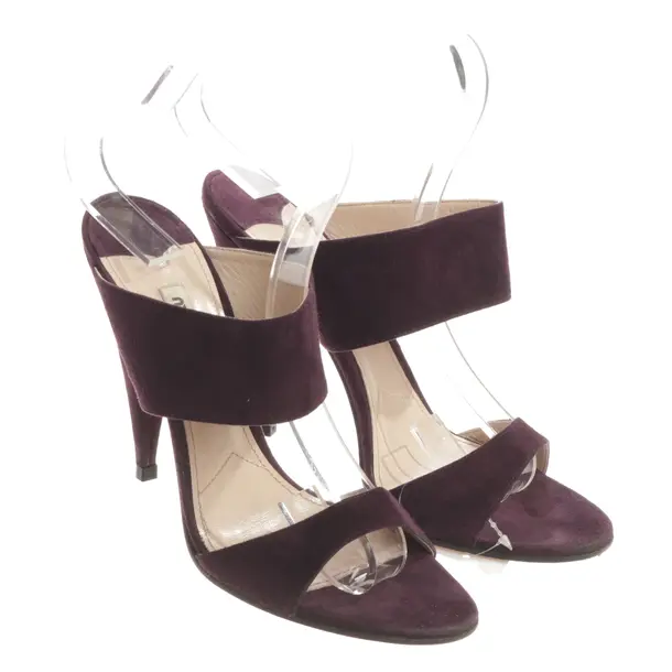 Heeled Sandals, in Dark Purple, Miu Miu