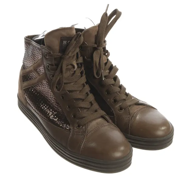 High-Top Sneaker, in Braun, Hogan